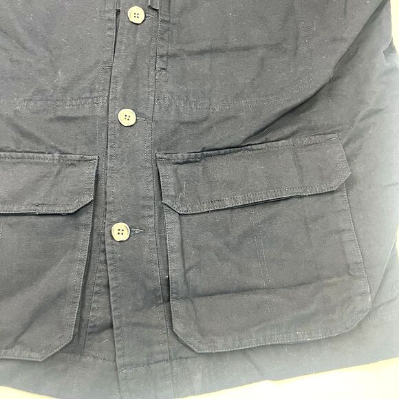 Cabela's Outdoor Gear Barn Coat Mens XL Tall Black Chore Corduroy Jacket - Picture 9 of 12